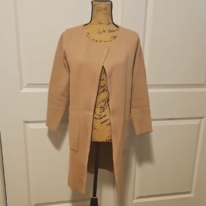 Chic Women's Tan Cape Jacket